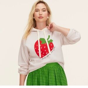 NWT: Sold Out Kate Spade x Target Strawberry Sweatshirt Sweater Hoodie 🍓